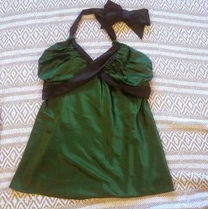 Satin Halter Top